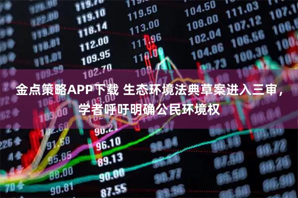 金点策略APP下载 生态环境法典草案进入三审，学者呼吁明确公民环境权