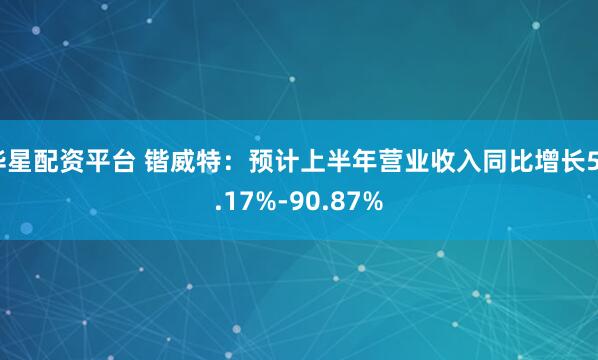 华星配资平台 锴威特：预计上半年营业收入同比增长56.17%-90.87%